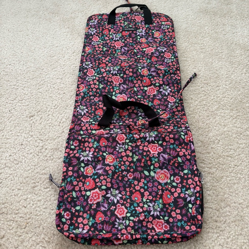 Vera Bradley Floral Travel Toiletries/Makeup Bag - Picture 7 of 9